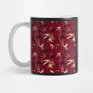 Bamboo leaves pattern Mug